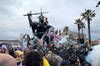 La fiebre por 'El Seor de los Anillos' llega hasta los carnavales con una carroza que apasiona a los fans de Tolkien