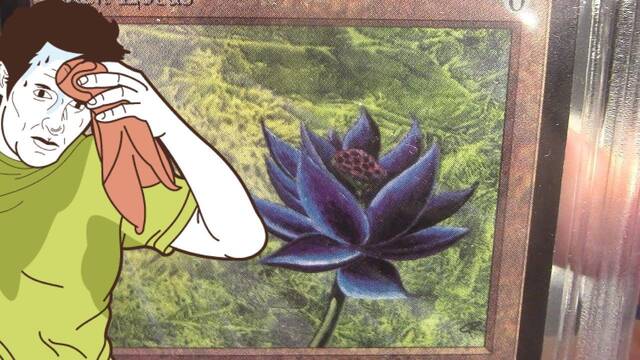 Magic: Un coleccionista abre sin querer un sobre clsico y le sale una Black Lotus
